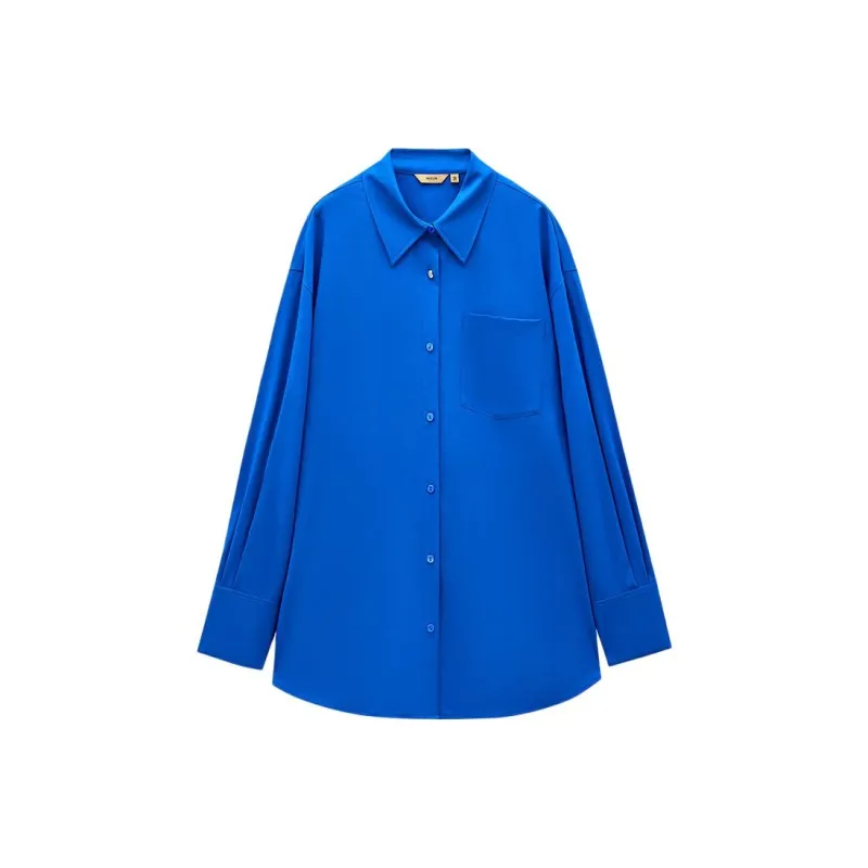 INSUN Shirts Women's Royal Blue-0