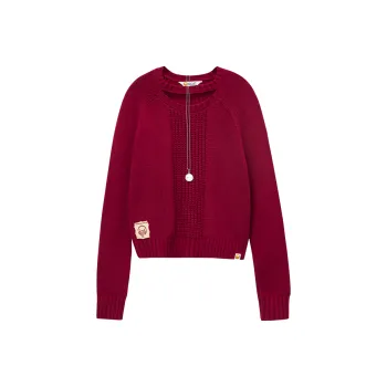 B.Duck Knitwear Women's Red