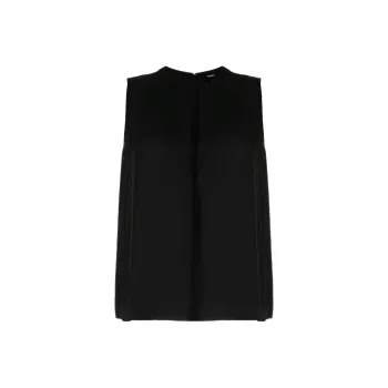 THEORY Sleeveless Silk Blouse