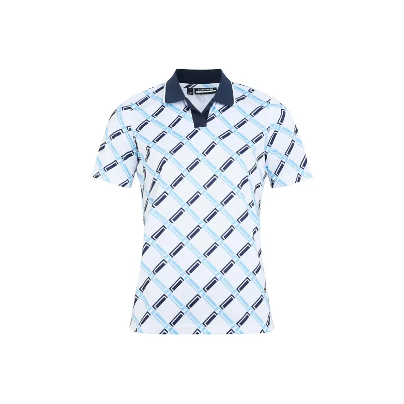 J.Lindeberg Polo Shirt Women's Blue-0