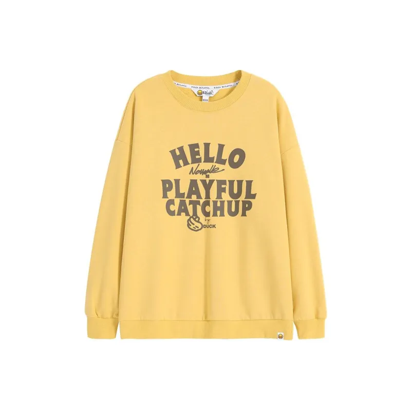 B.Duck Sweatshirt Women's Orange-0
