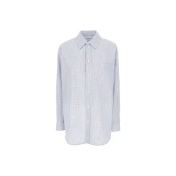 Bottega Veneta Checked Buttoned Shirt