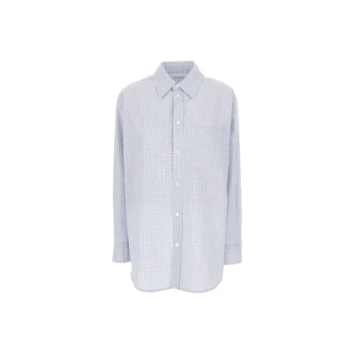 Bottega Veneta Checked Buttoned Shirt