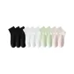3 Black+3 White+2 Light Green+2 Light Pink