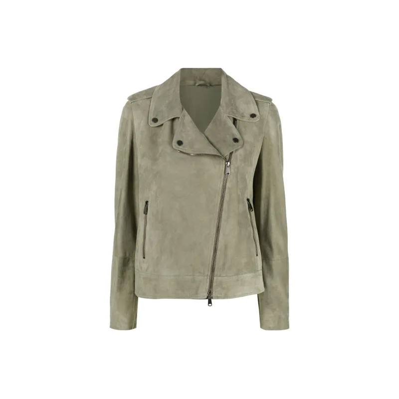 Brunello Cucinelli Biker Zipped Jacket-0