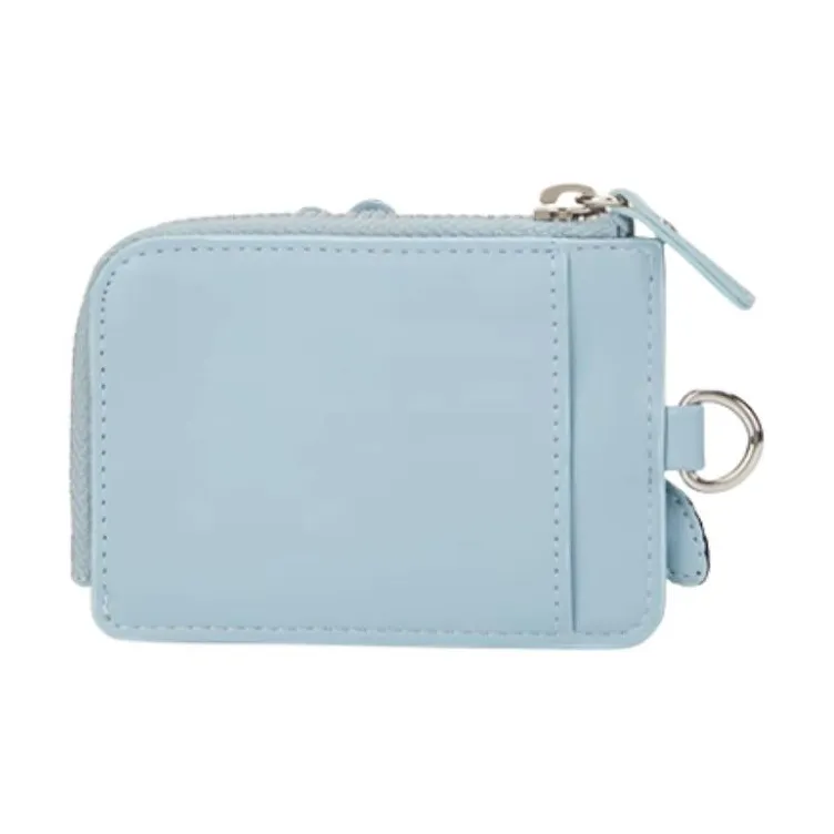 Disney Artificial Leather Storage Bag Coin Purse Card Holder Unisex Blue-4