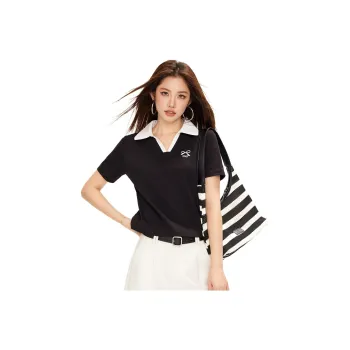  CHOCOOLATE Polo Shirt Women's BKX/Black