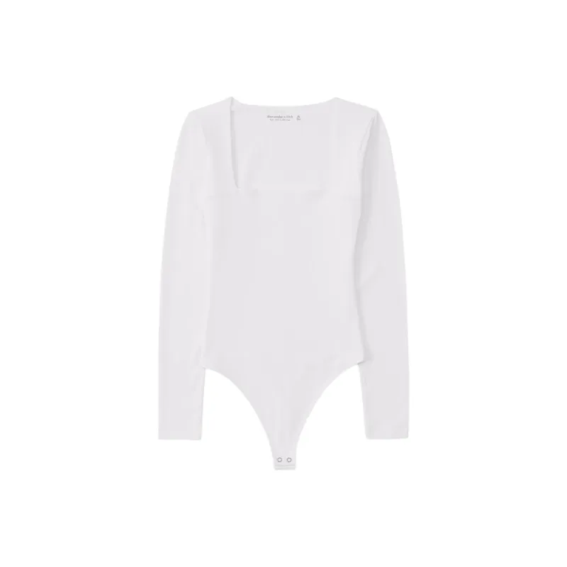 Abercrombie＆Fitch Bodysuits Women's White-0