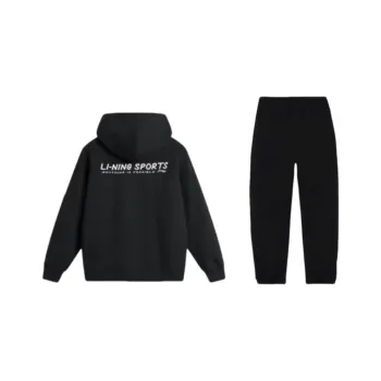 LiNing Sports Life Collection Casual Sportswear Unisex Black
