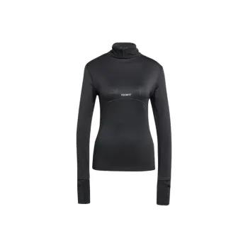 Adidas GymCold.Rdy Drop Shoulder Sleeve T Shirt Women's Black