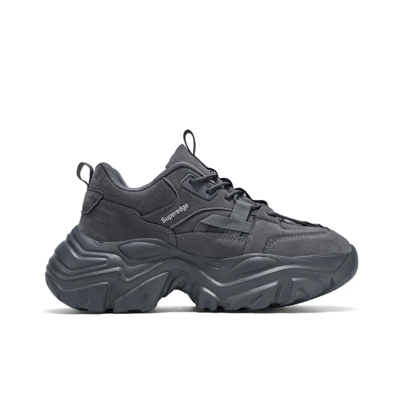 SUPEREDGE Abrasion Resistant Slip Resistant Low Top Chunky Sneakers Men's-6