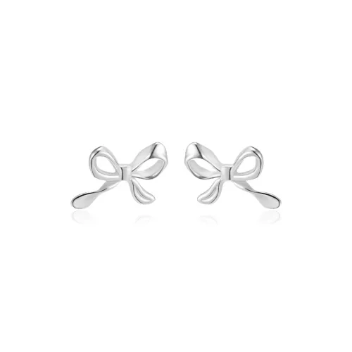 Daisy Dream 999 Fine Silver Stud Earrings Women's
