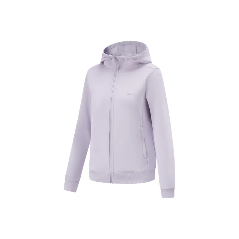LiNing Fitness Series Jackets & Coats Women's Sea Salt Purple-0