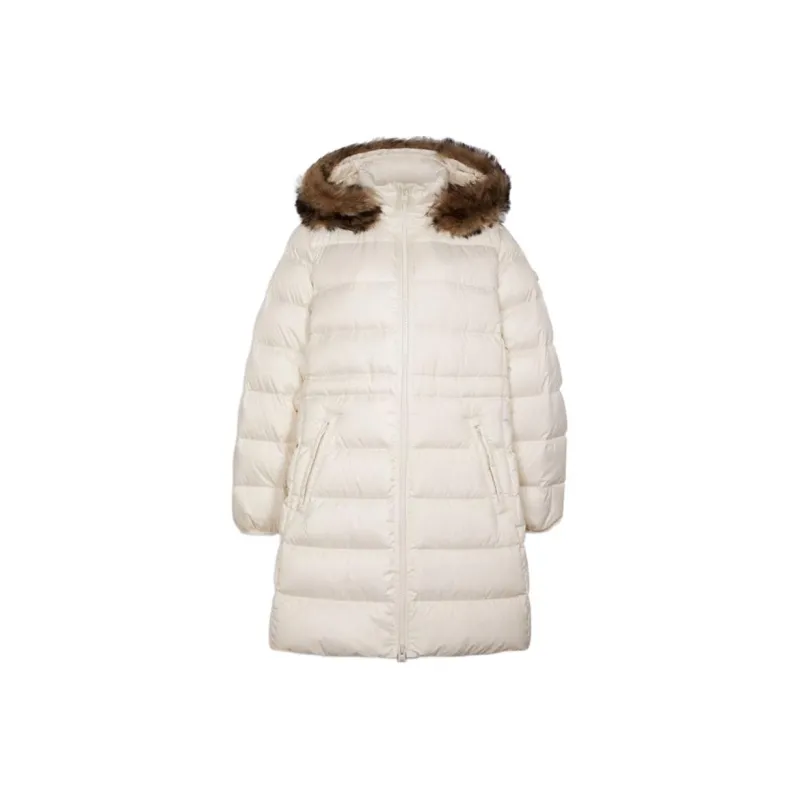 COACH Down Jacket Women's Cream-0