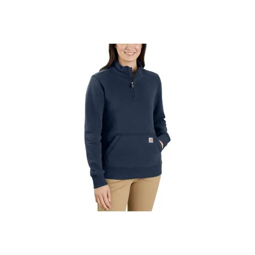 Carhartt 105295 MIDWEIGHT Peking-ZIP MOCK-NECK SWEATSHIRT Sweatshirt RELAXED FIT Women's