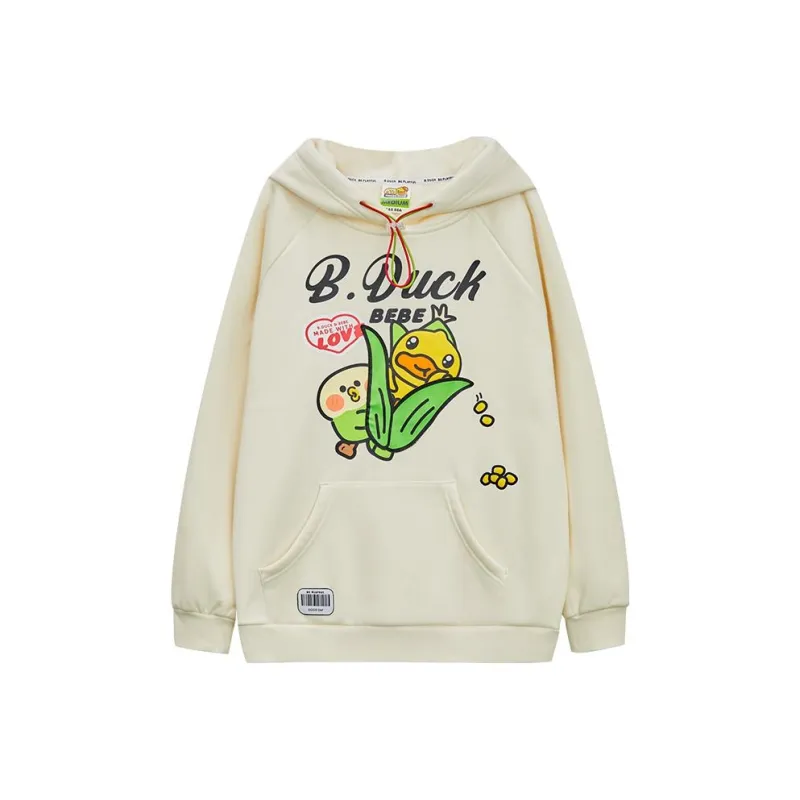 B.Duck x Bebe Sweatshirt Women's Ecru-0