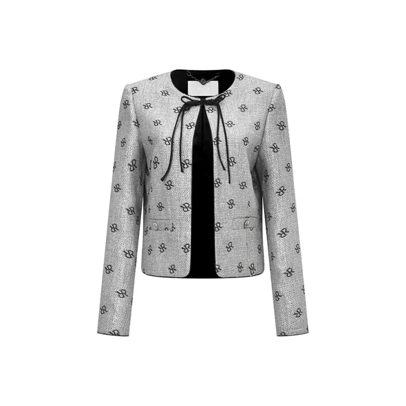 RARE Jackets & Coats Women's Silver-0