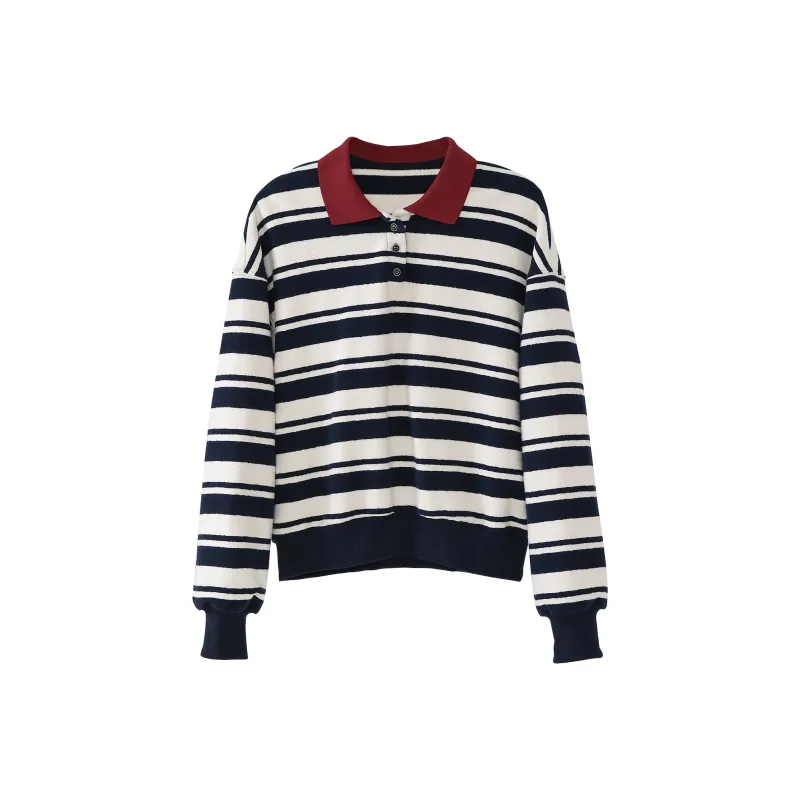 Fstudio Polo Shirt Women's Navy Blue-0