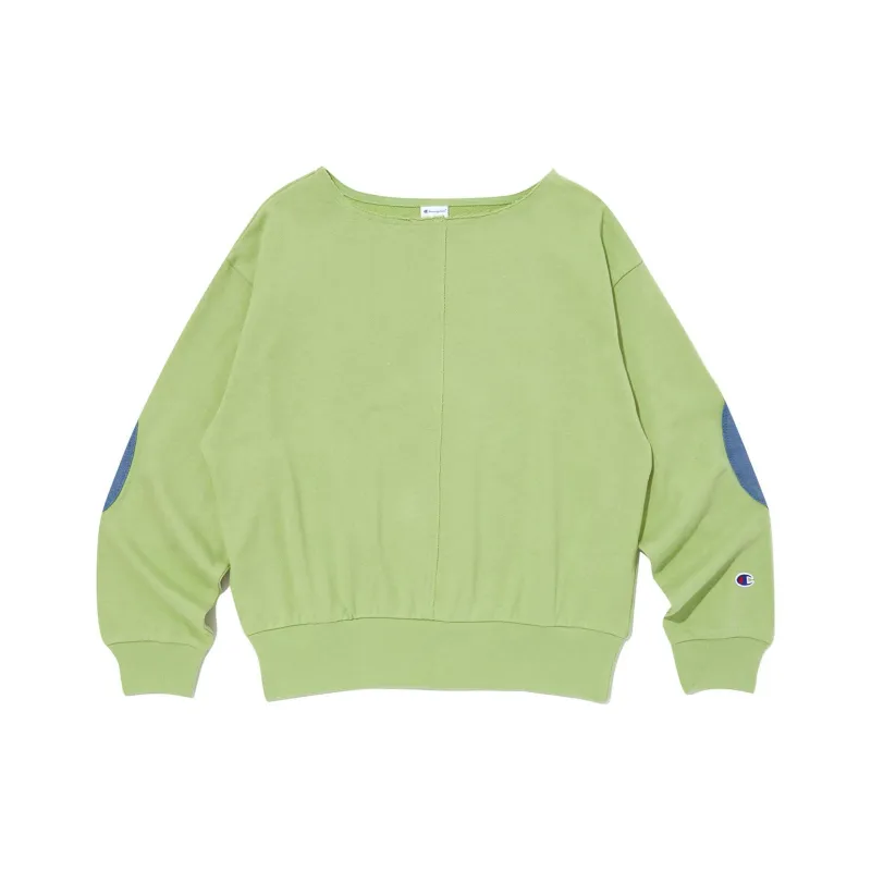 Champion Sweatshirt Women's Light Green-0