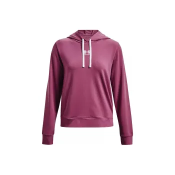Under Armour RIVAL TERRY HOODIE Sweatshirt Women's Pink