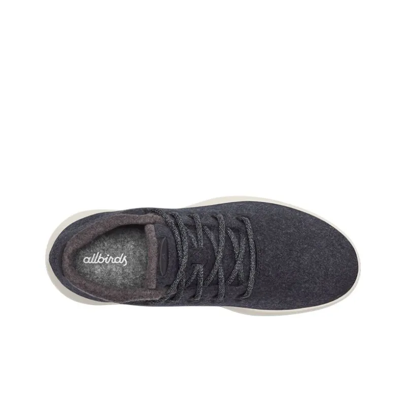 Allbirds Wool Runner High Top Casual Shoes Men's Black-1