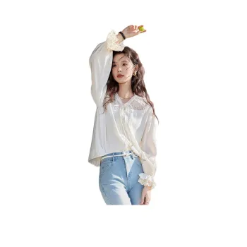 MISHOW Shirts Women's Ecru