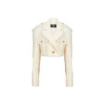 BALMAIN Jackets Women's Beige