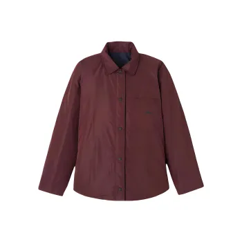 LONGCHAMP Jackets Coats Women's Burgundy