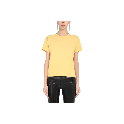 SAINT LAURENT T Shirt Women's Yellow