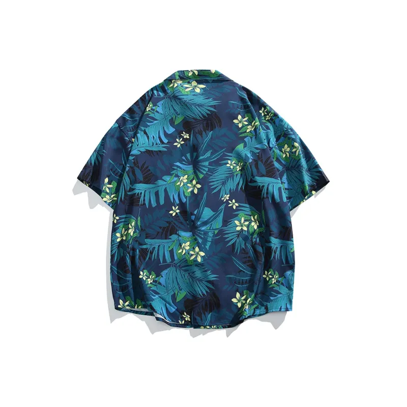 Dme Shirts Unisex Hawaii Blue-1