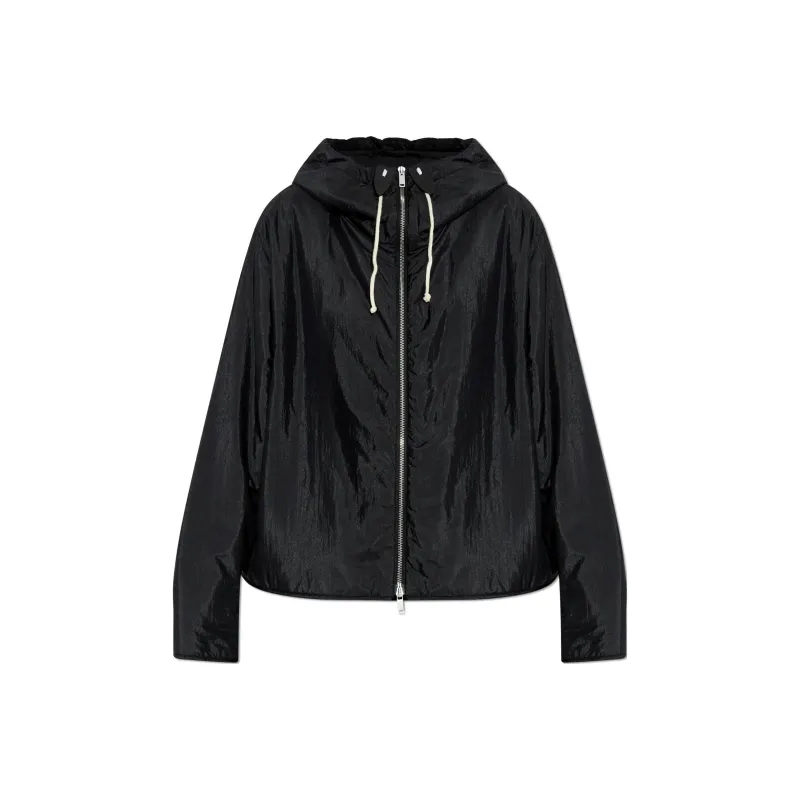 JIL SANDER Drawstring Hooded Jacket-0