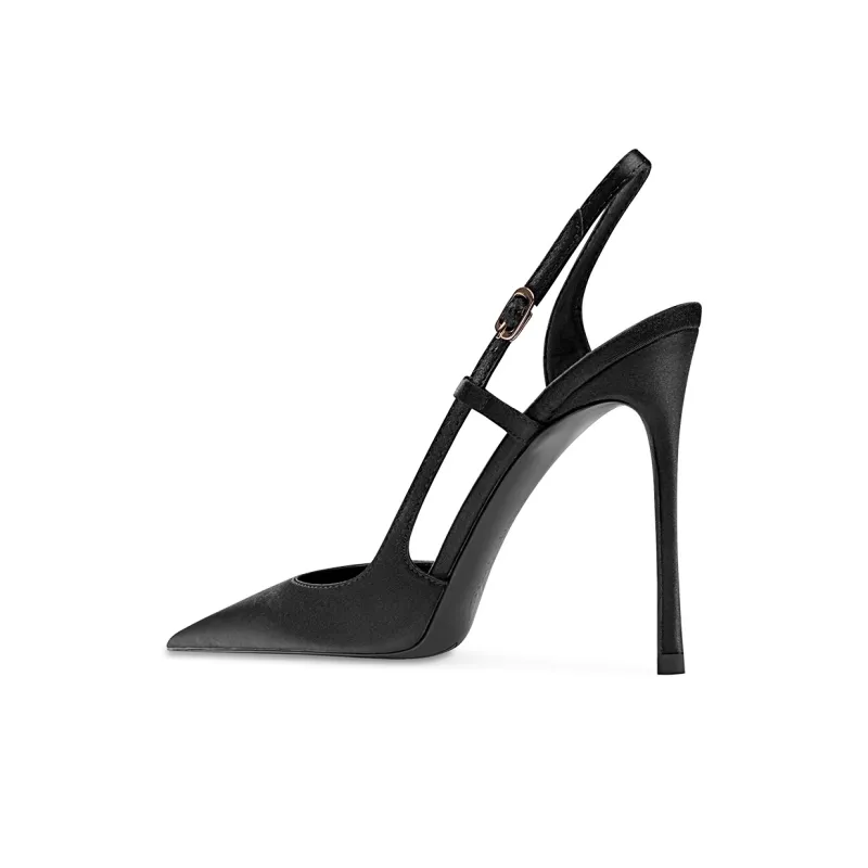 Ganxiaojie Slim Heel High Heels 6cm/8cm/9cm/10cm/10.5cm Women's Black-3