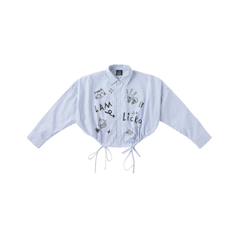 LAMLICKA Shirts Women's Blue-0