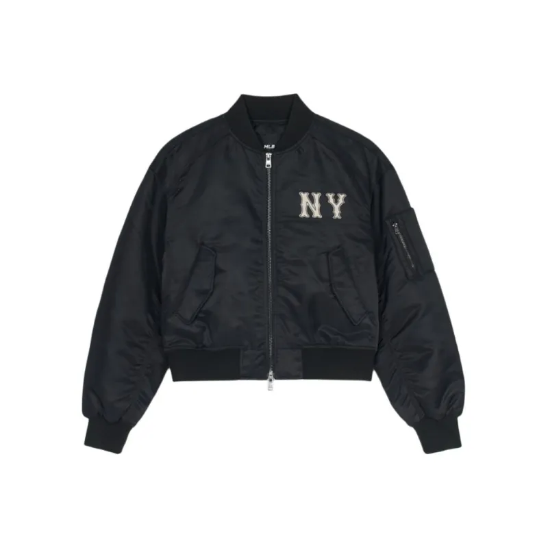 MLB Basic New York Yankees Jackets & Coats Women's Black-0