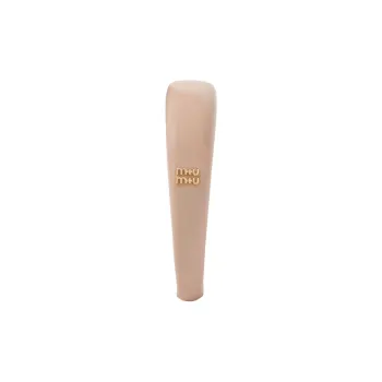 MIU MIU Leather, Patent Leather Headbands Unisex Pink