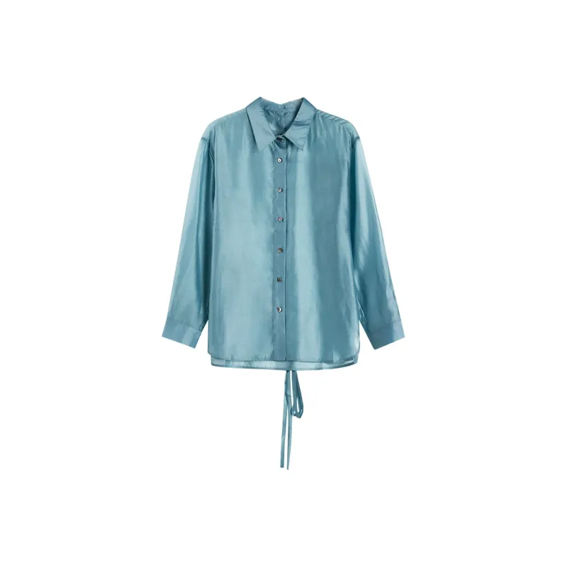 THE SEA LIFE Shirt Women's Sky Blue-0