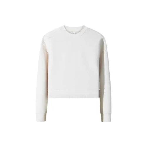 Anta Champion All Weather Series Sweatshirt Women's Fishbelly White