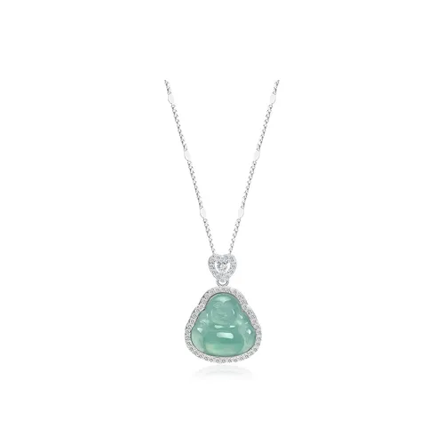 Yuanyanghuangjin Ice Glutinous Necklaces Women's