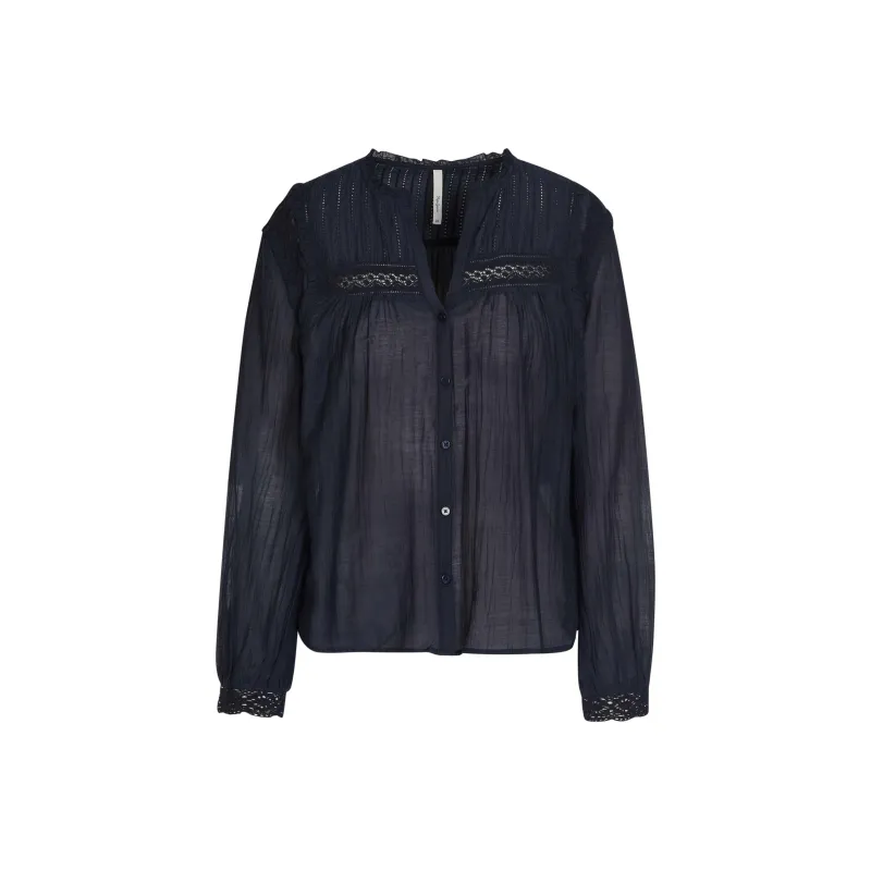Pepe Jeans Shirt Women's Dark Blue-0