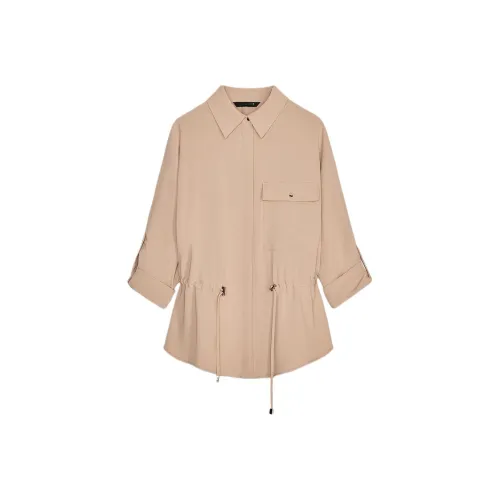 ZARA Shirts Women's Tan