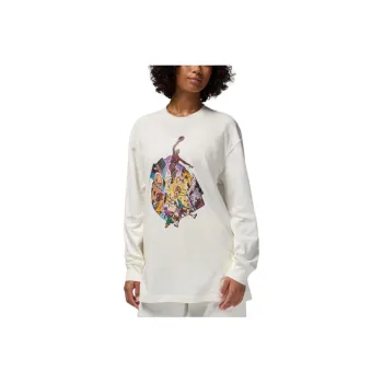 JORDAN Women's Oversized Long Sleeve T Shirt