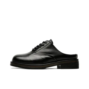 LUOMAIKE Rubber Sole Slip Resistant Closed Toe Slippers Men's Black