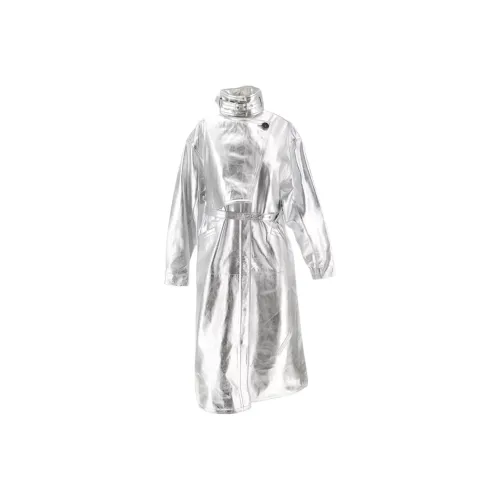 Saks Potts Jackets Coats Women's Silver White