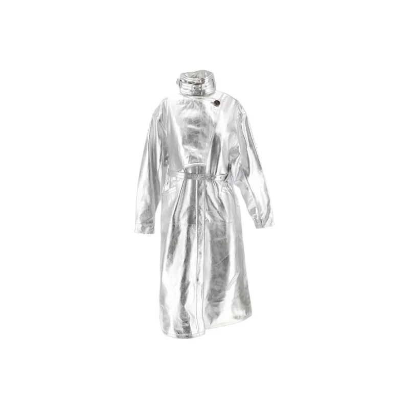 Saks Potts Jackets Coats Women's Silver White-0