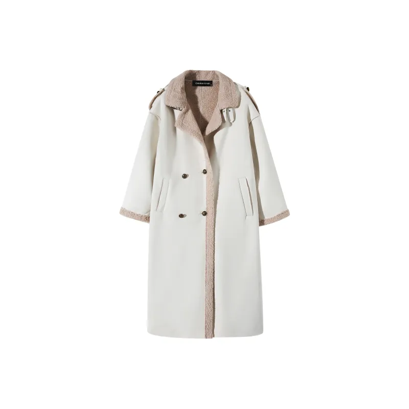 EIDOLON GRAIN Fall Winter Jacket Women's Beige-0