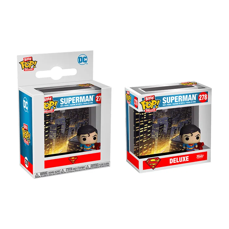Funko Superman Cityscape Chibi Figures-2