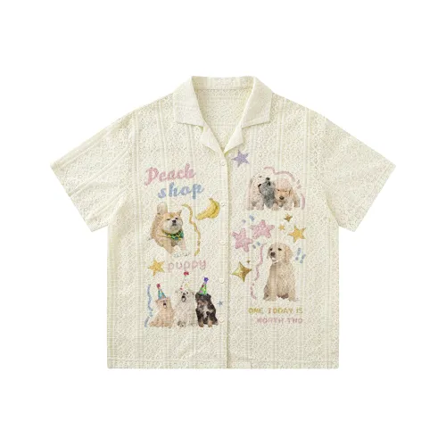 BEAR UNION Shirt Women's Apricot
