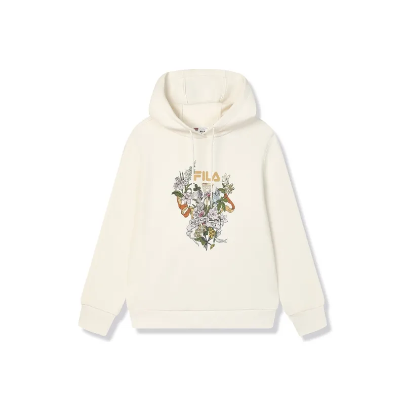 FILA Sweatshirt Women's Light Beige White-0