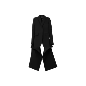 Burberry Business Suits Coats Women's Black