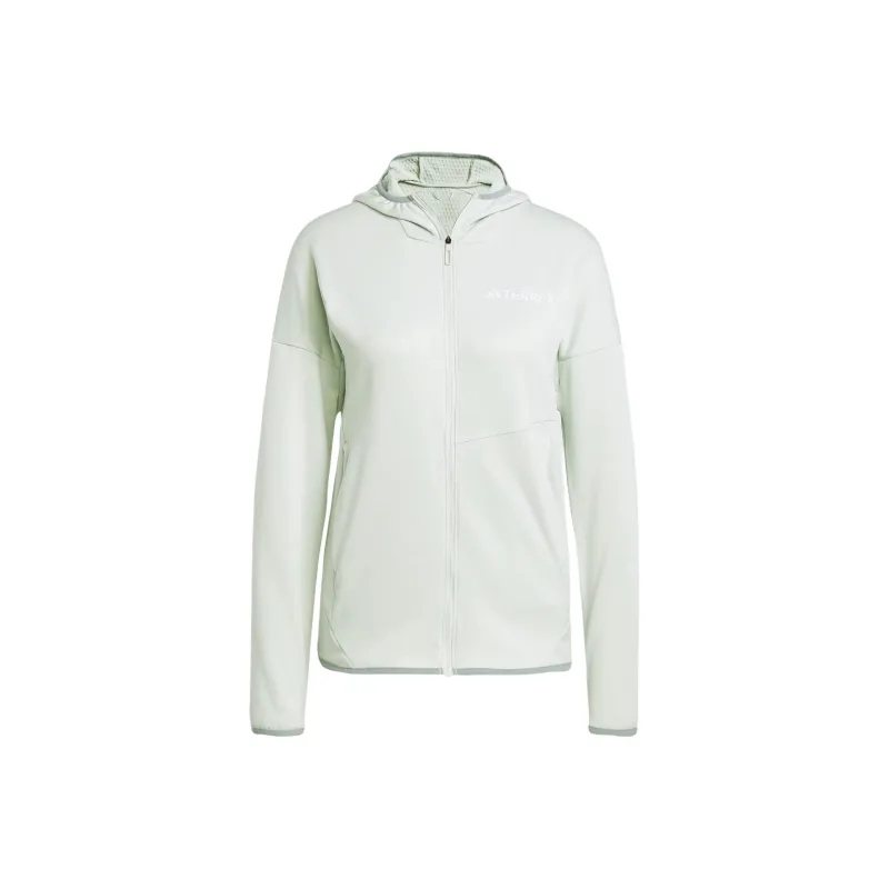 Adidas Free Shipping With AdiClub Terrex Xperior Climawarm Light Fleece Hooded Jacket-0